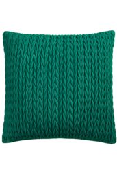 Laurence Llewelyn-Bowen 'Amory' Luxe Velvet Filled Cushion in Jade - Size: 43 cm x 43 cm - thumbnail 2