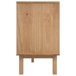Berkfield Home Sideboard OTTA 114x43x73.5 cm Solid Wood Pine in Brown - thumbnail 5