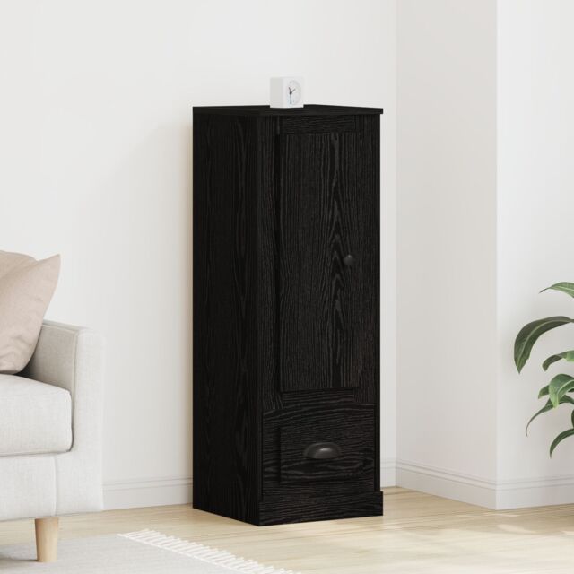 Berkfield Home Highboard Black Oak 36x35, 5x103, 5 cm Engineered Wood - image 1