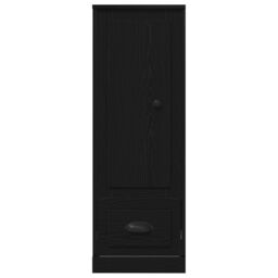 Berkfield Home Highboard Black Oak 36x35, 5x103, 5 cm Engineered Wood - thumbnail 7
