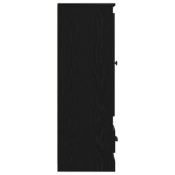 Berkfield Home Highboard Black Oak 36x35, 5x103, 5 cm Engineered Wood - thumbnail 8