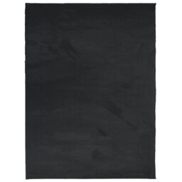 Berkfield Home Rug OVIEDO Short Pile Black 240x340 cm - Size: Medium - thumbnail 2