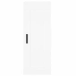 Berkfield Home Highboard White 34.5x34x180 cm Engineered Wood - thumbnail 8