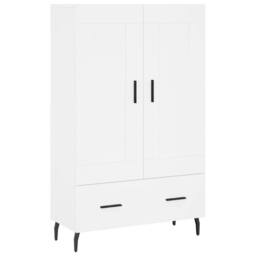 Berkfield Home Highboard White 69.5x31x115 cm Engineered Wood - thumbnail 3