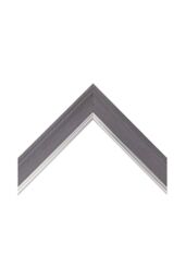 Frames by Post Scandi Photo Frame 7 x 5 Inch in Mid Grey - thumbnail 2