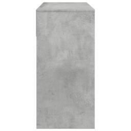 Berkfield Home Modern Dressing Table with Mirror Concrete Grey 80x39x80 cm - Size: 80 x 39 x 80 cm - thumbnail 6