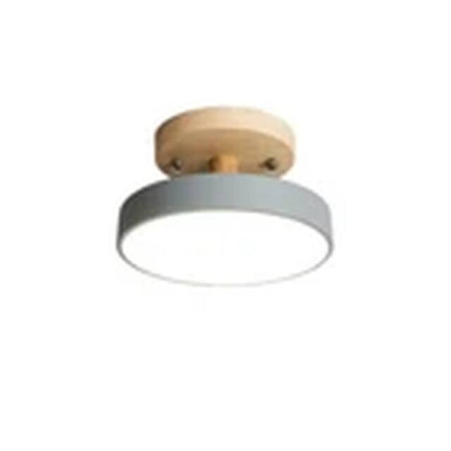 Havendro Grey Ceiling Chandelier Entrance Hallway Round Pendant Lamp - image 1