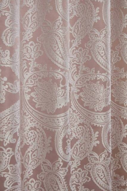 New Edge Blinds Cavendish Lined Pencil Pleat Curtains in Pink - Size: 168 cm width x 137 cm drop - image 1