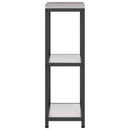 Berkfield Home Kitchen Storage Shelf with Storage Silver Galvanised steel - thumbnail 6