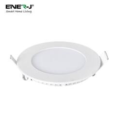 ENER-J 18W Recessed Round LED Mini Panel 220mm diameter (Hole Size 205mm), CE Driver, 90 Lm/Watt, RA 80, 6000K (PACK OF 4) - thumbnail 3