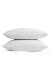 CHRISTY Classic Filled Hollowfibre Medium Firm Pillow Pair in White