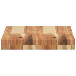 Berkfield Home Floating Shelves 2 pcs 40x30x4 cm Oil Finished Solid Wood Acacia in Brown - Size: 40 x 30 x 4 cm - thumbnail 5