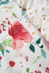 Dreams & Drapes 'Abstract Poppy' Easy Care Duvet Cover Set - Size: Single - thumbnail 3