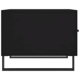 Berkfield Home Decorative Coffee Tables 2 pcs Black 50x50x40 cm Engineered Wood - Size: 50 x 50 x 40 cm - thumbnail 8