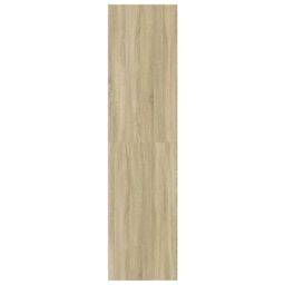 Berkfield Home Wardrobe Sonoma Oak 100x50x200 cm Engineered Wood in Brown - Size: 100 x 50 x 200 cm - thumbnail 5