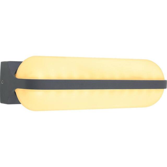 Netlighting Honna Outdoor Up Down Wall Lamp Anthracite IP54 LED 3000K in Grey - image 1