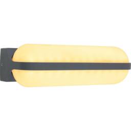 Netlighting Honna Outdoor Up Down Wall Lamp Anthracite IP54 LED 3000K in Grey