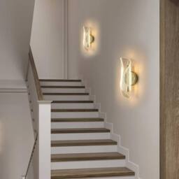 COMELY 12W Creative Spiral Design Silver Wall Lights, 3 Lighting Colours - thumbnail 5