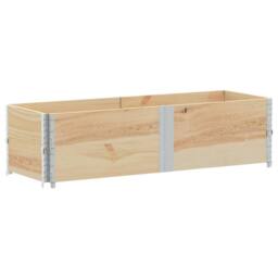 Berkfield Home Garden Planter 150x50 cm Solid Wood Pine in Brown - thumbnail 5