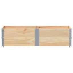 Berkfield Home Garden Planter 150x50 cm Solid Wood Pine in Brown - thumbnail 3