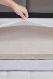 10cm Ultra Comfort Latex Foam Mattress Topper - thumbnail 4