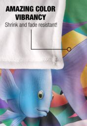 JQ Licensing Royce Mcclure Angel Fish Kiss Silky Touch Super Soft Throw Blanket 152 X 127 cm in White - thumbnail 4