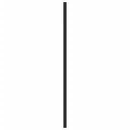 Berkfield Home Cabinet Handles 5 pcs Black 480 mm Stainless Steel - thumbnail 5