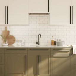 Berkfield Home Cabinet Handles 5 pcs Black 480 mm Stainless Steel - thumbnail 4