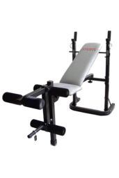 York B500 Folding Barbell Weight Bench in Black - thumbnail 1