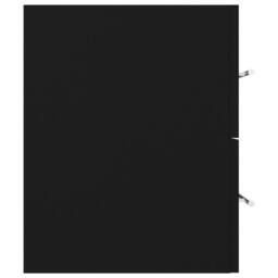Berkfield Home Sink Cabinet Black 100x38.5x48 cm Engineered Wood - thumbnail 5