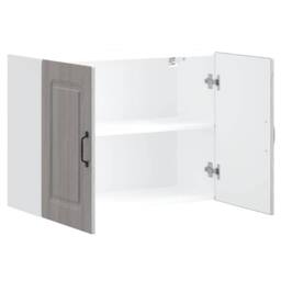 Berkfield Home Kitchen Wall Cabinet Kalmar Grey Sonoma Engineered Wood - thumbnail 5
