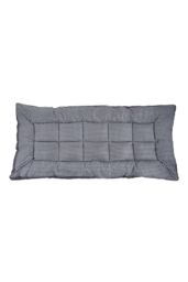 Living and Home 10cm Comfortable Quilted Mattress Topper in Dark Grey - Size: Single - thumbnail 8