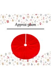 VFM e-Store Christmas Long Pile Tree Skirt in Green - thumbnail 2