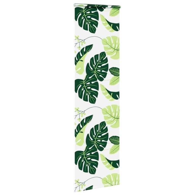 Berkfield Home Shower Roller Blind with Cassette 60x240 cm Fabric Width 56 cm in Green - image 1