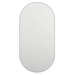 Berkfield Home Mirror 40x20 cm Glass in White - thumbnail 2