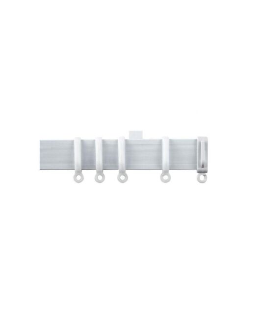 New Edge Blinds White Aluminium Curtain Track 95cm - Size: 210 cm - image 1