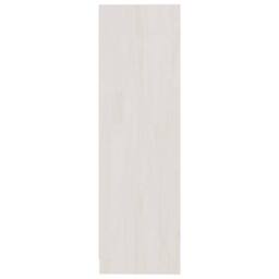 Berkfield Home Beautiful Book Cabinet/Room Divider White 104x33.5x110 cm Solid P - thumbnail 6