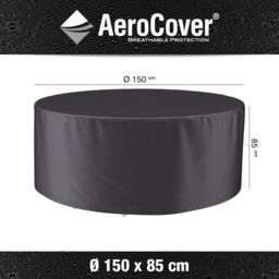 Ruma AeroCover Outdoor Sets Waterproof Cover Table & Chairs W150xD150xH85cm in Dark Grey - Size: 1 Pack - thumbnail 2