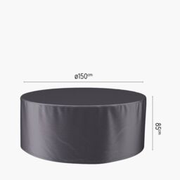 Ruma AeroCover Outdoor Sets Waterproof Cover Table & Chairs W150xD150xH85cm in Dark Grey - Size: 1 Pack - thumbnail 6