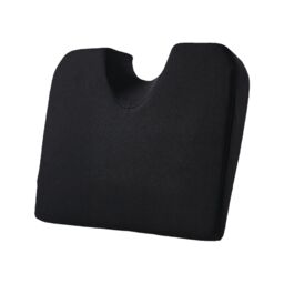 Xample Car Seat Cushion Wedge Seat Cushion Booster Seat Cushion Memory Foam Seat Pad in Black - thumbnail 1