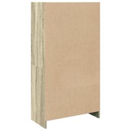 Berkfield Home Bookcase Sonoma Oak 57x28.5x107.5 cm Engineered Wood in Brown - thumbnail 6