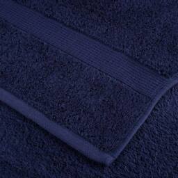 Berkfield Home Premium Sauna Towels SOLUND 4pcs Navy Blue 80x200cm 600gsm - thumbnail 6