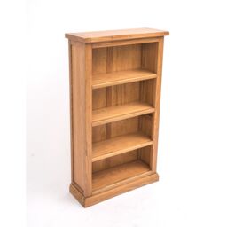 Cabinet Bits Bookcase with plinth 120x70x25cm in Light Brown - Size: 120 x 70 x 25 cm - thumbnail 3