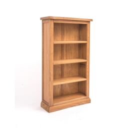 Cabinet Bits Bookcase with plinth 120x70x25cm in Light Brown - Size: 120 x 70 x 25 cm - thumbnail 2