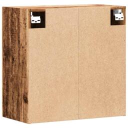 Berkfield Home Wall Cabinet Old Wood 60x31x60 cm Engineered Wood in Brown - Size: 60 x 31 x 60 cm - thumbnail 6