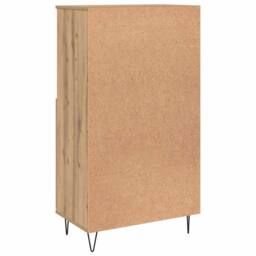 Berkfield Home Highboard with Shelf with Storage with Door Brown Engineered wood - thumbnail 8