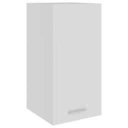 Berkfield Home Hanging Cabinet White 29.5x31x60 cm Engineered Wood - thumbnail 1