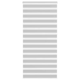 Berkfield Home Elegant Zebra Blind Light Grey 105x230 cm Fabric Width 100.9 cm P - thumbnail 2