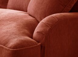 The Great Sofa Company Orla Right Hand Chaise Sofa Manhattan Charcoal in Terracotta - thumbnail 3