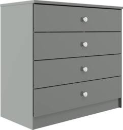 Seconique Denver 2 Door Wardrobe Bedroom Set in Grey - thumbnail 7